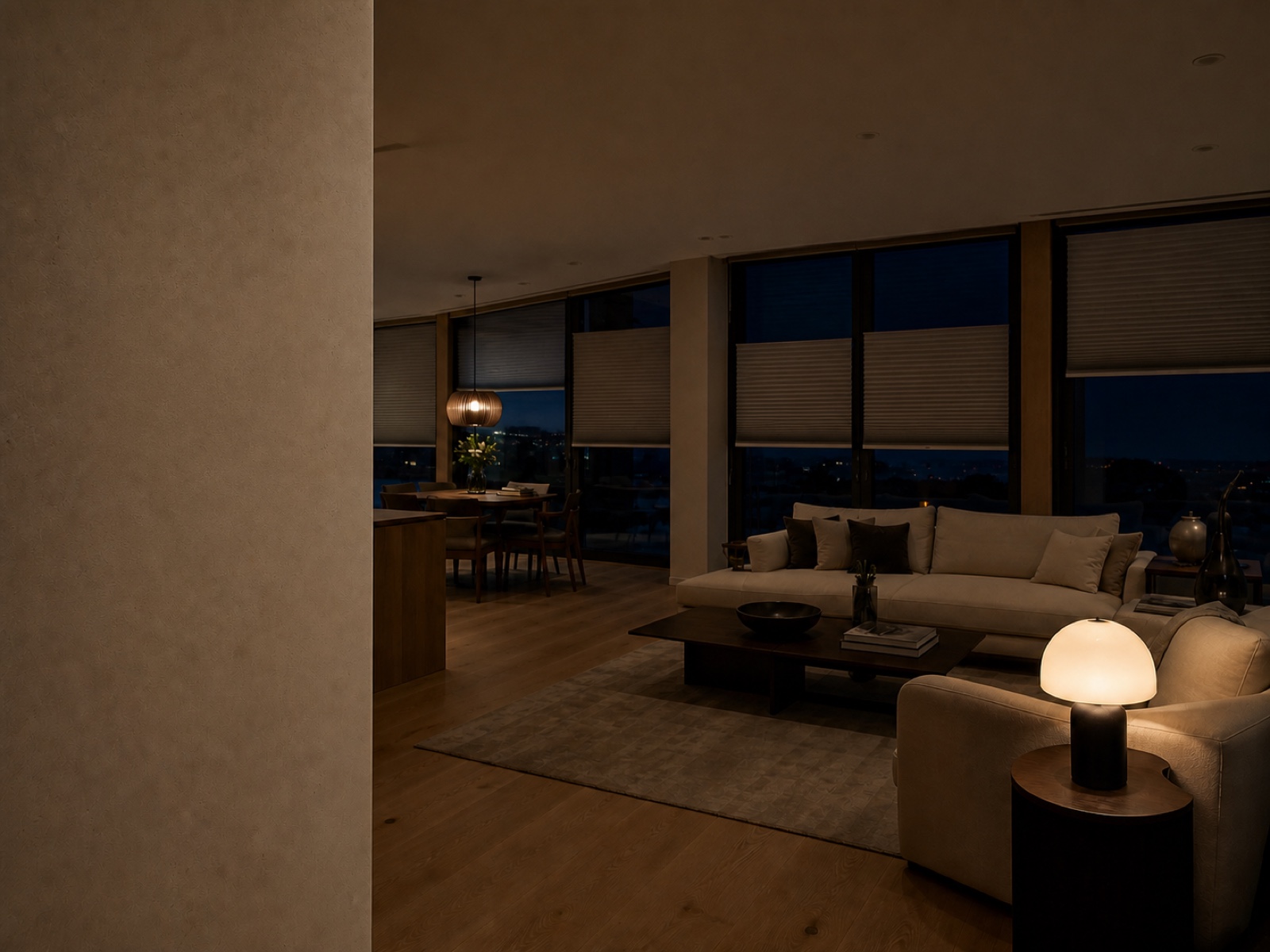 Intérieur d'appartement sans équipement connecté
