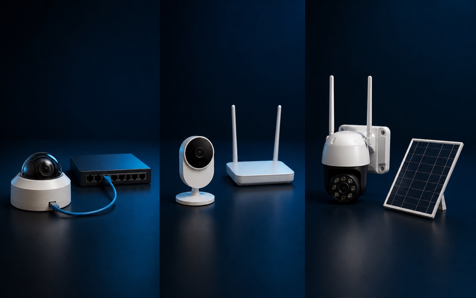 Caméra Wi-Fi, PoE ou 4G : laquelle choisir pour votre site ?