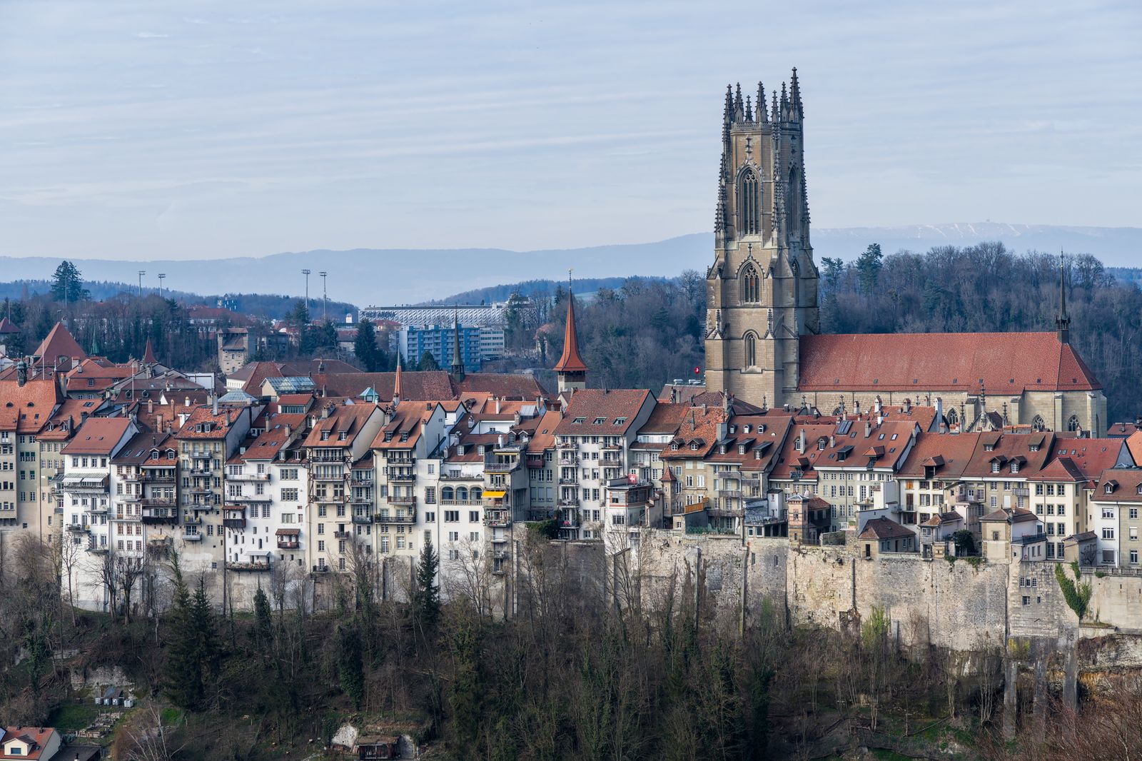 Vue de Fribourg