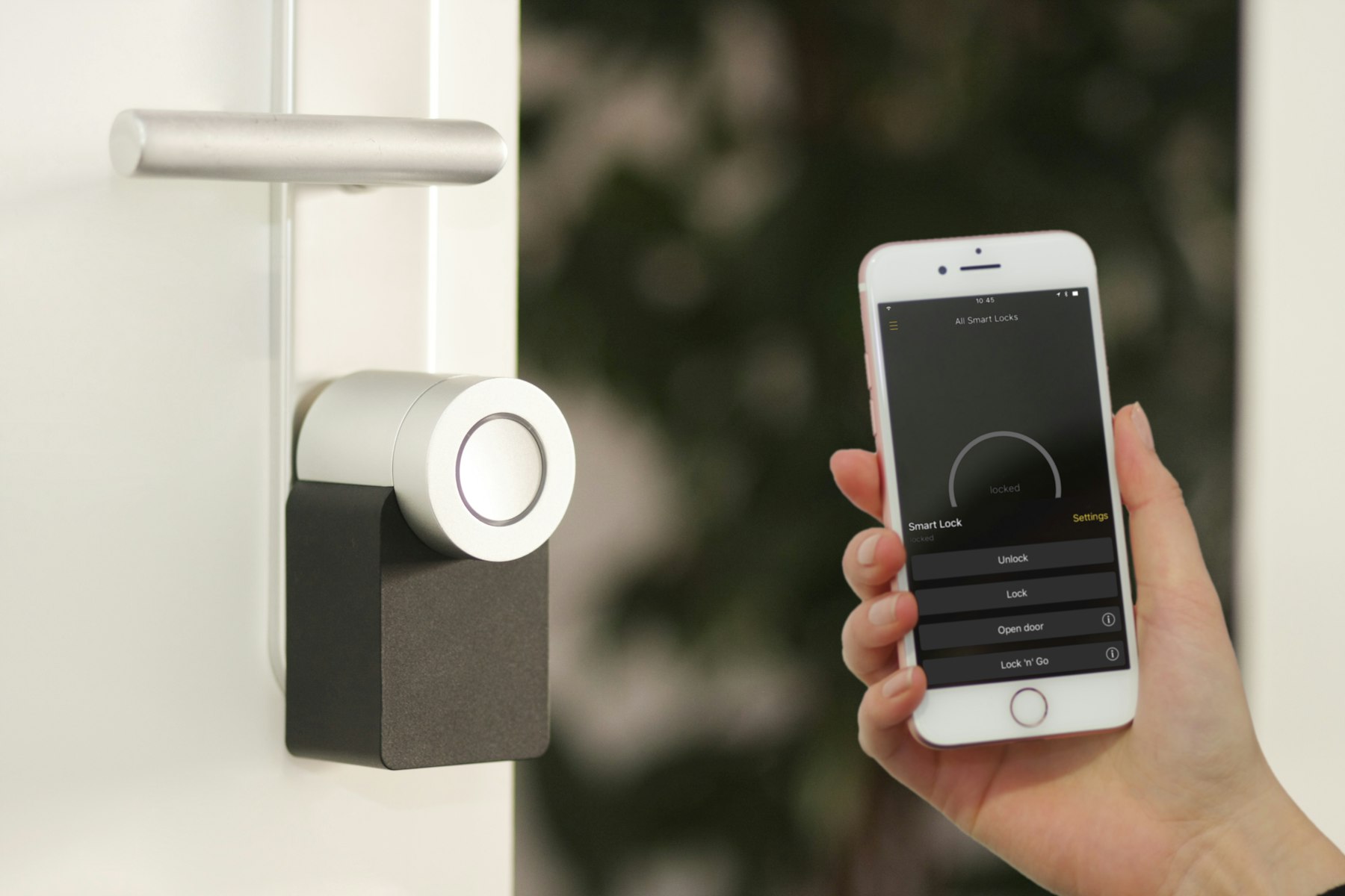 Serrure connectée pilotée par smartphone